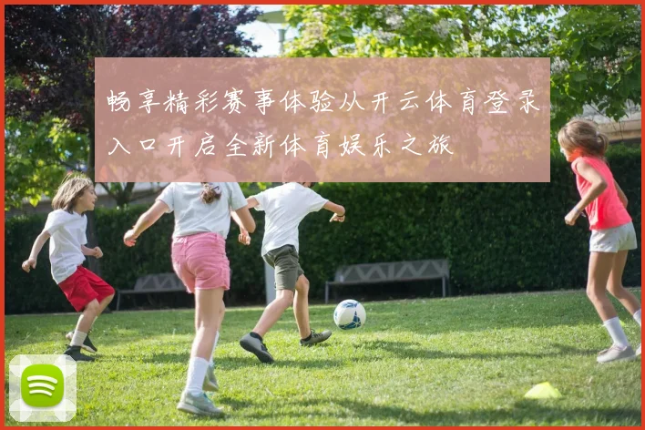 畅享精彩赛事体验从开云体育登录入口开启全新体育娱乐之旅